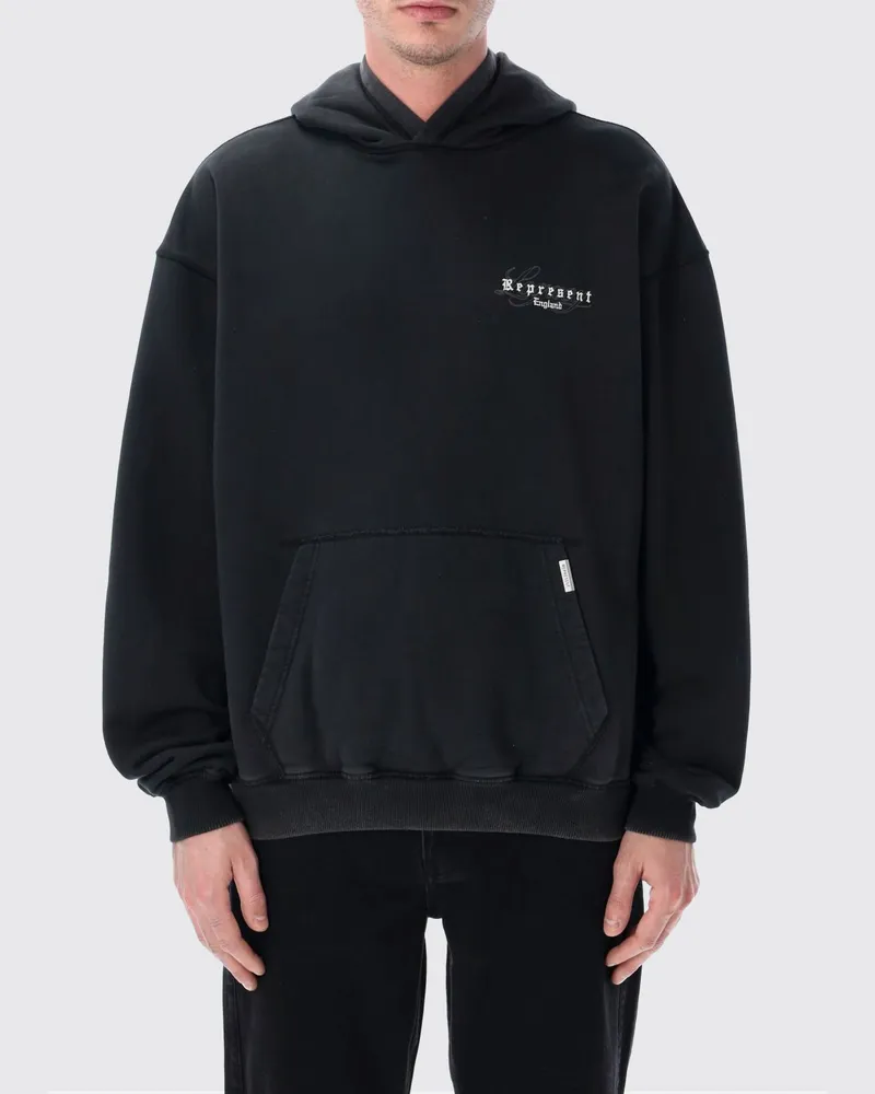 REPRESENT Sweatshirt herren Schwarz