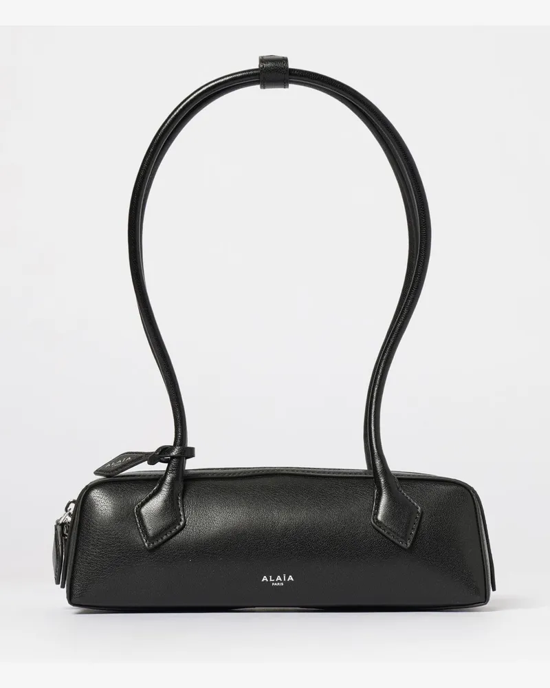 Alaïa Schultertasche damen Schwarz