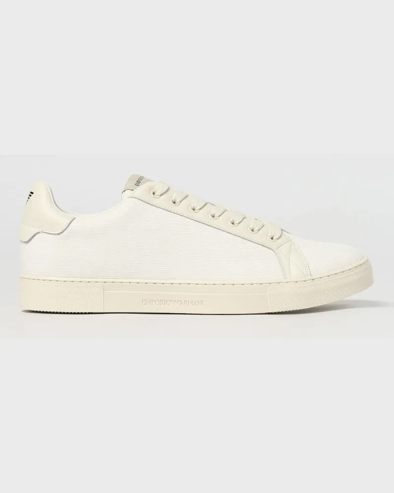 Emporio Armani Sneakers herren Weiß