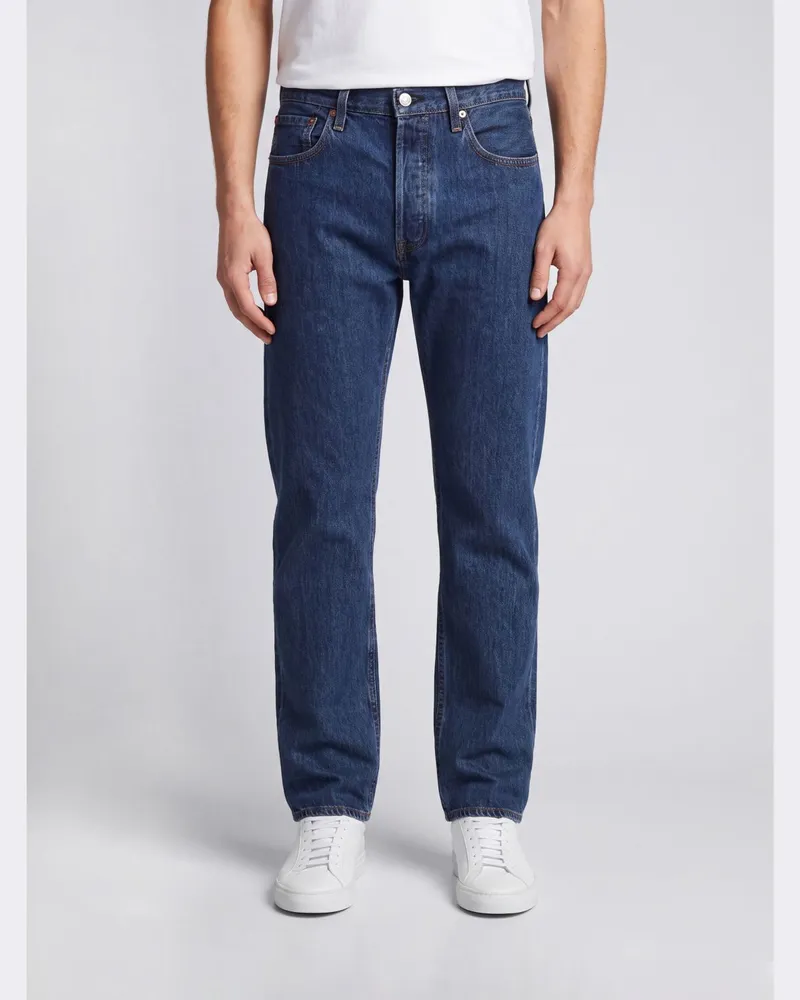 Levi's 5-Pocket Straight-Fit Jeans aus Baumwolldenim Grau