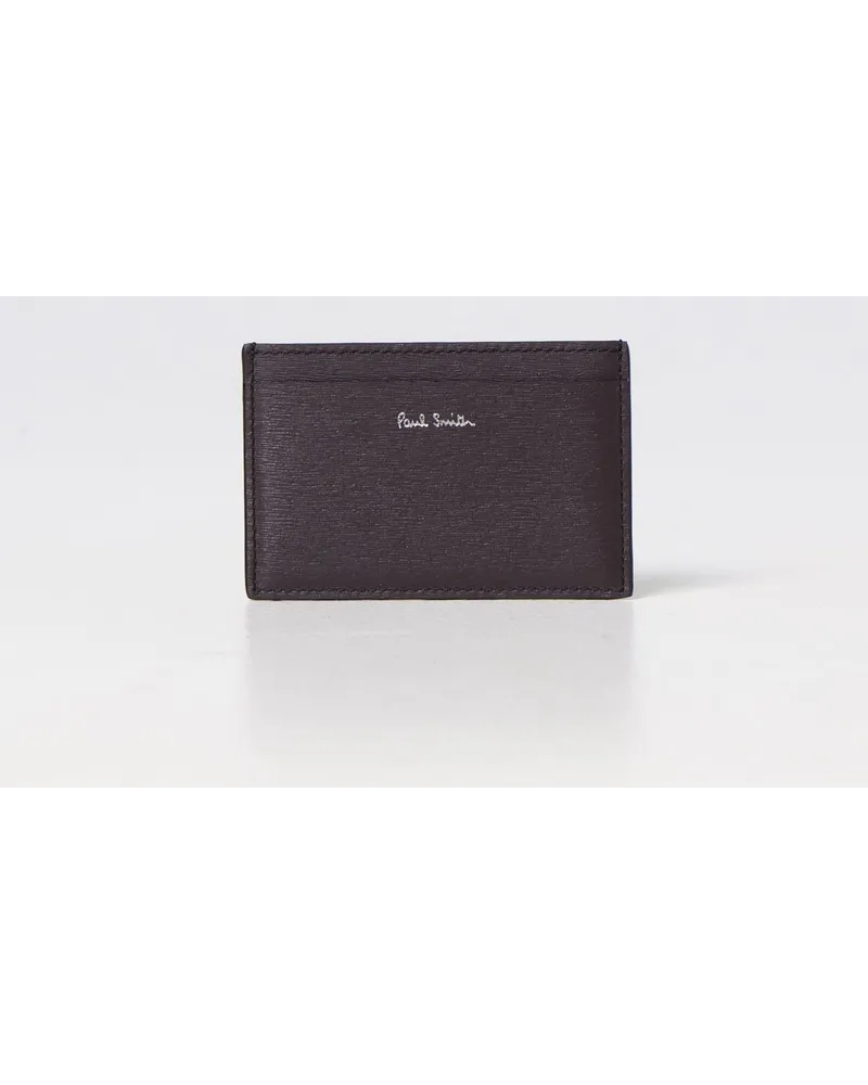 Paul Smith Portmonnaie herren Burgunderrot