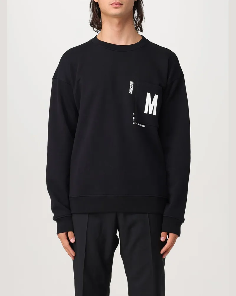 Moschino Pullover herren Schwarz