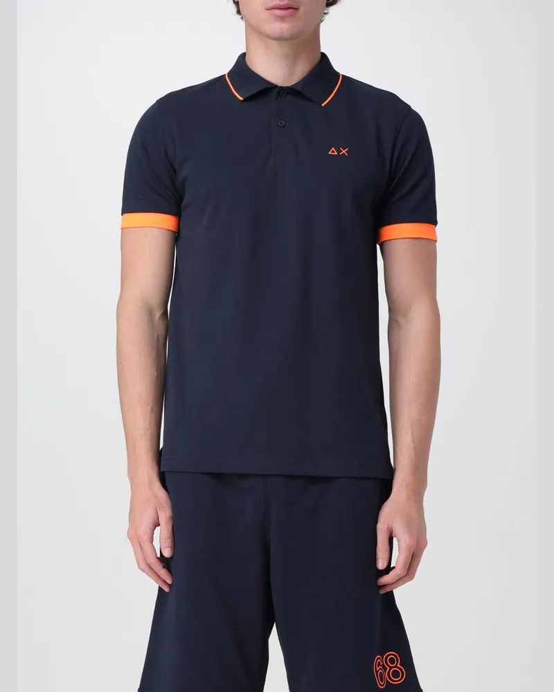 Sun68 Polo herren Blau