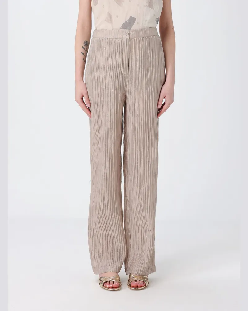 Emporio Armani Hose damen Sand