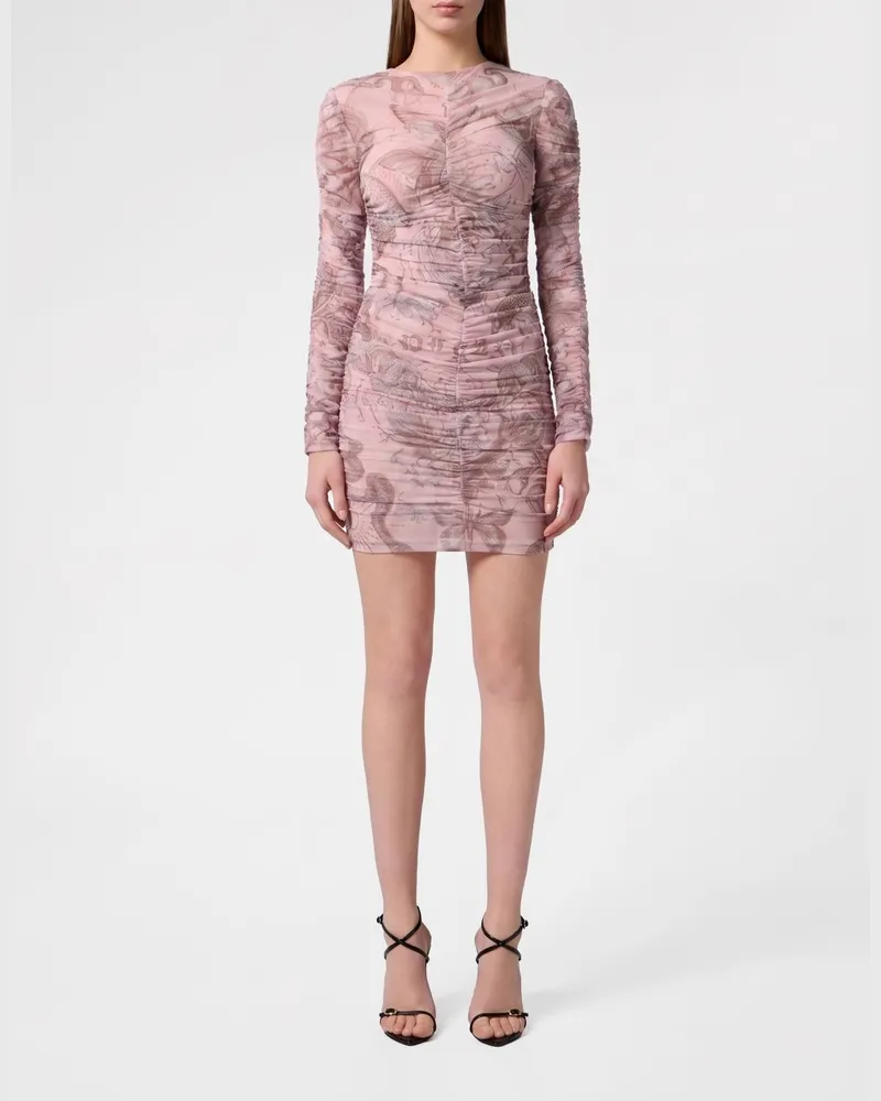 Philipp Plein Kleid damen Fuchsia