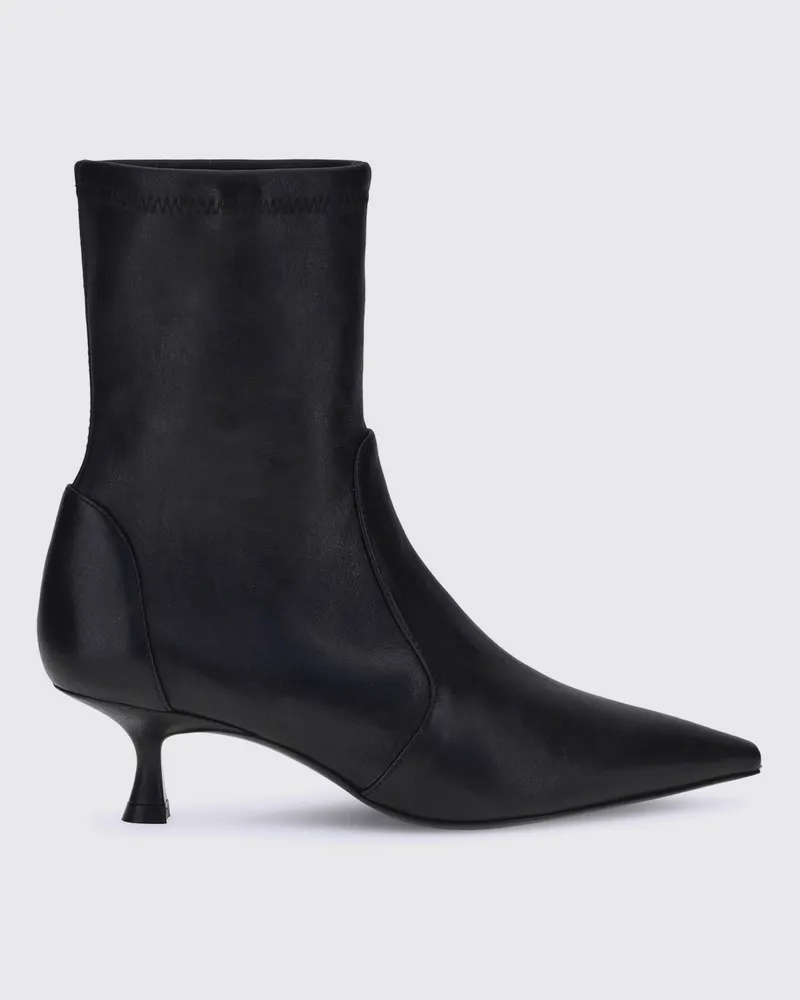 Stuart Weitzman Flache stiefeletten damen Schwarz