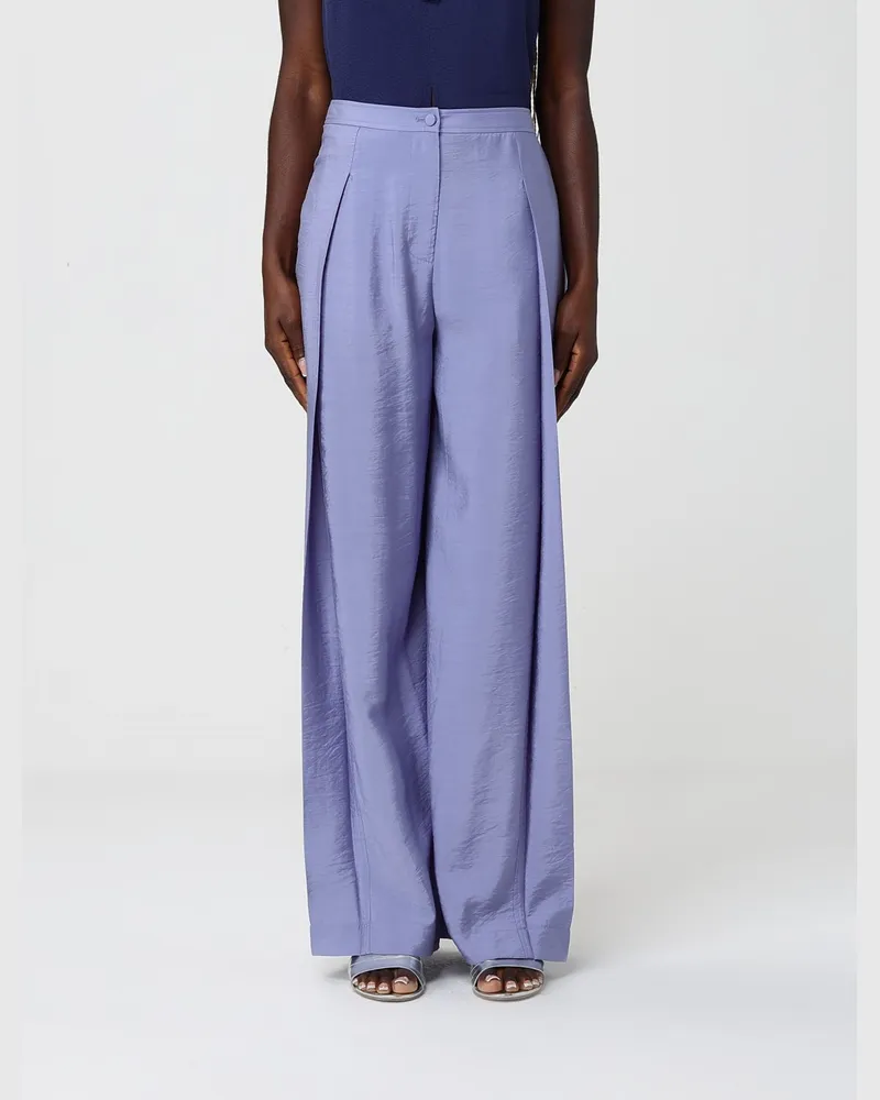 Emporio Armani Hose damen Lila
