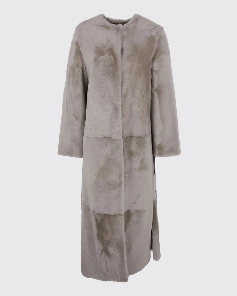 Yves Salomon Mantel damen Beige