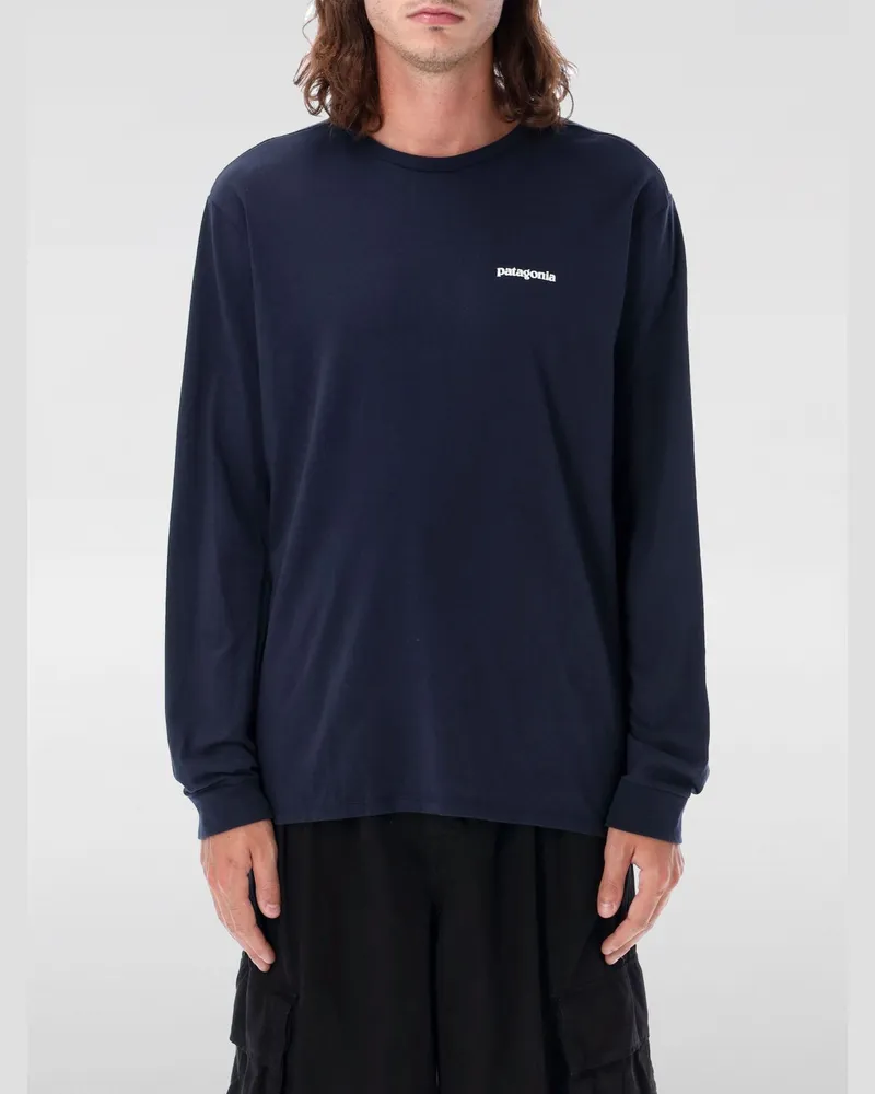 Patagonia T-shirt herren Blau