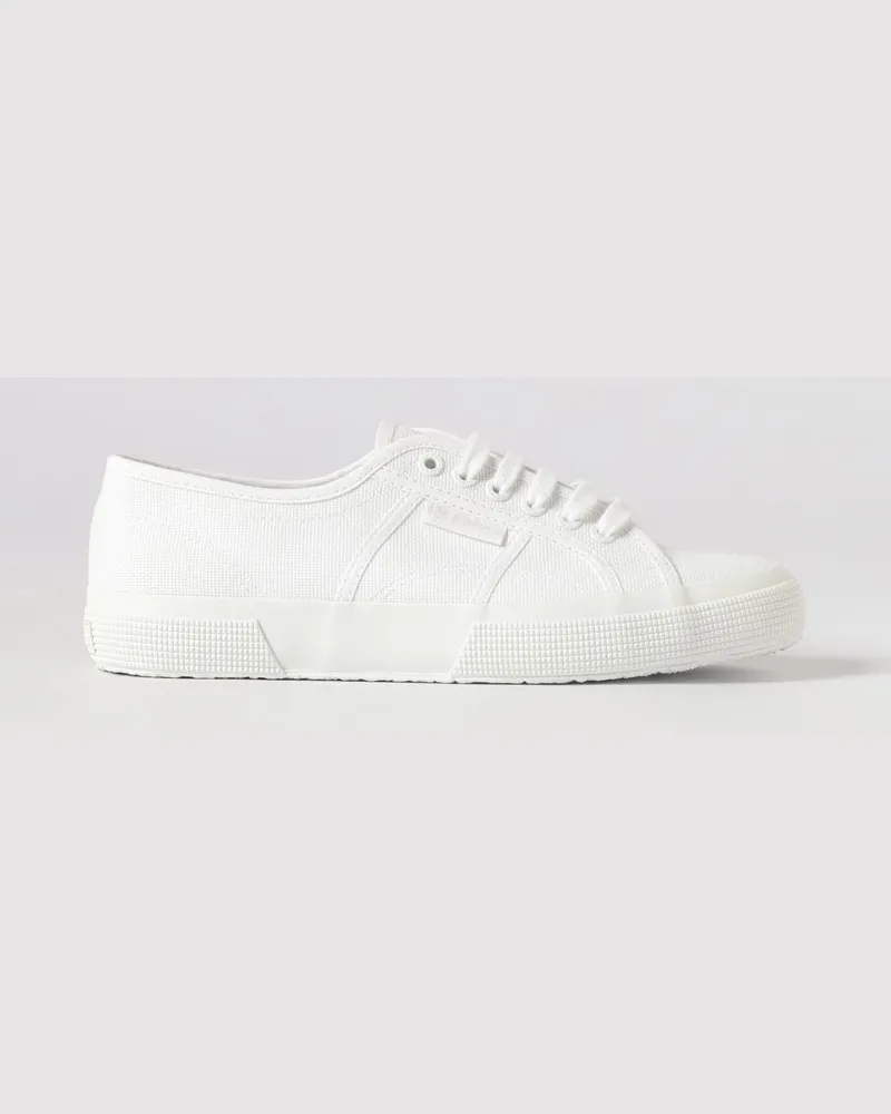 Superga 2750-Cotu Classic Sneakers aus Baumwoll-Canvas Weiß