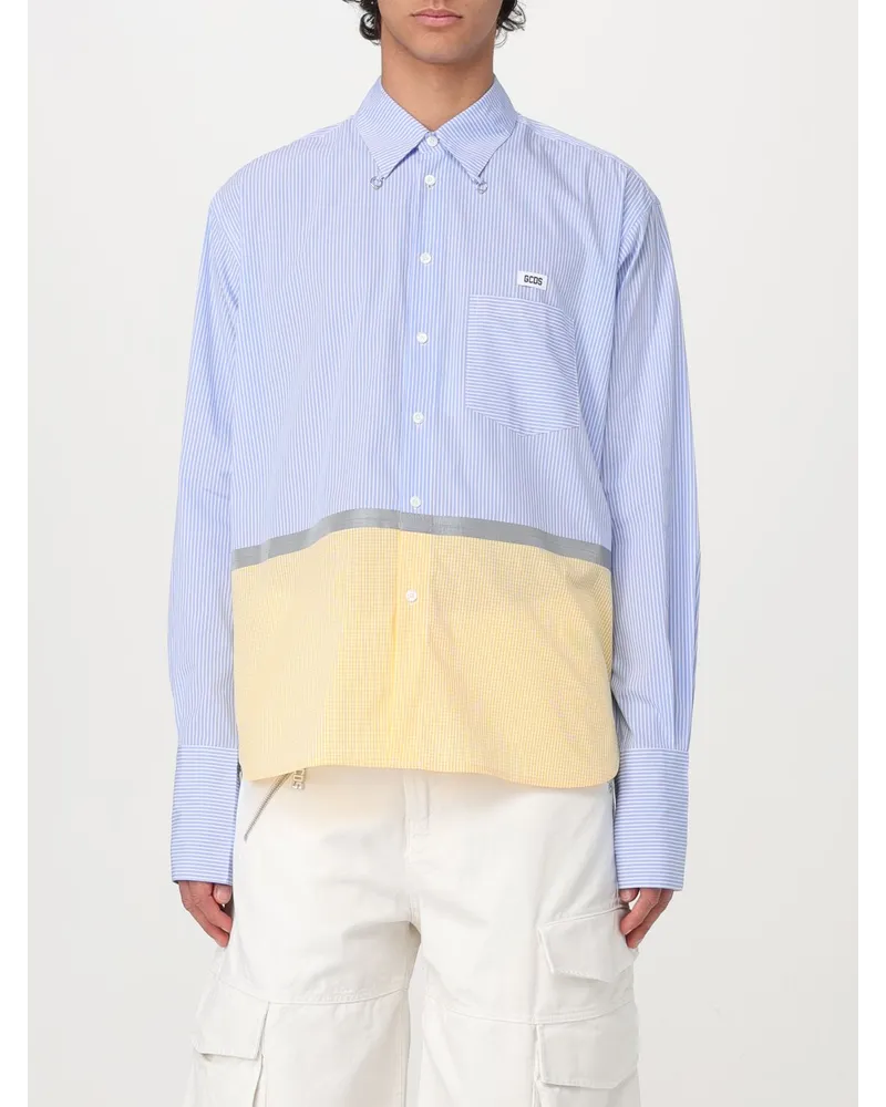 GCDS Hemd herren Hellblau
