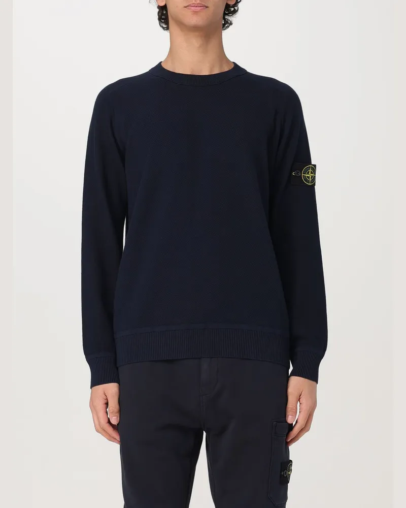 Stone Island Pullover herren Blau