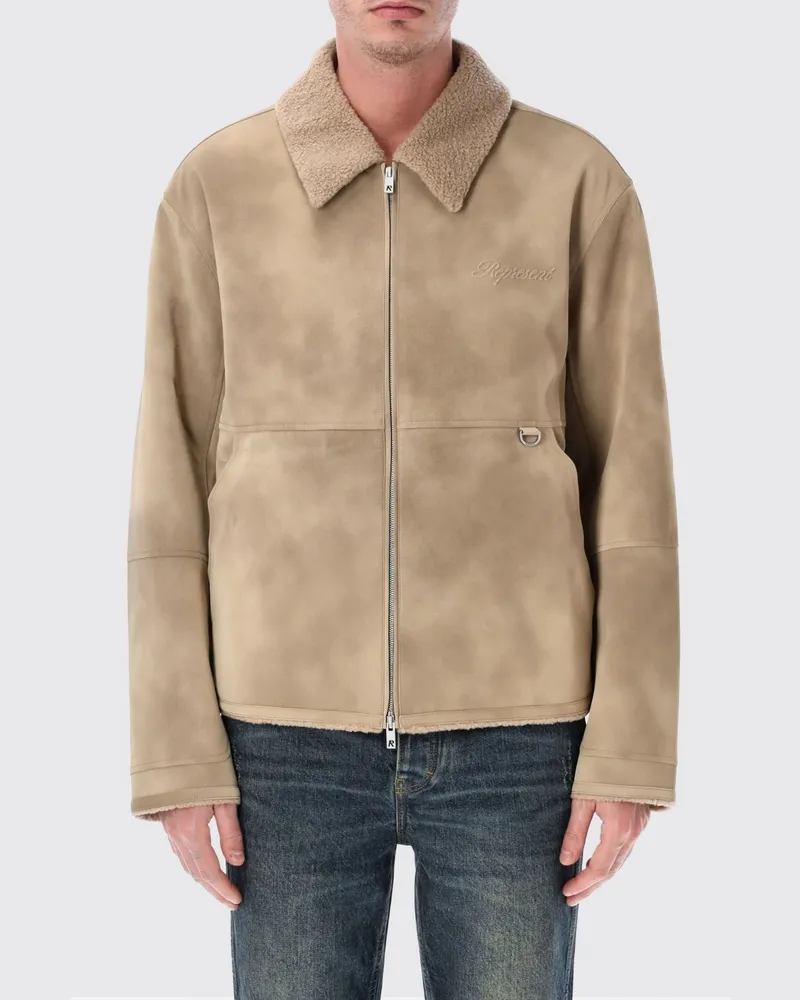 REPRESENT Jacke herren Kaffee