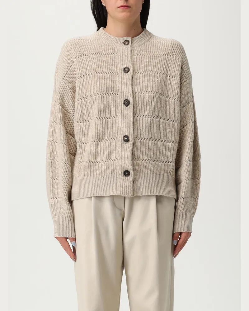 Brunello Cucinelli Pullover damen Beige