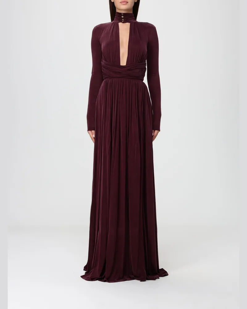 Elisabetta Franchi Kleider damen Weinrot