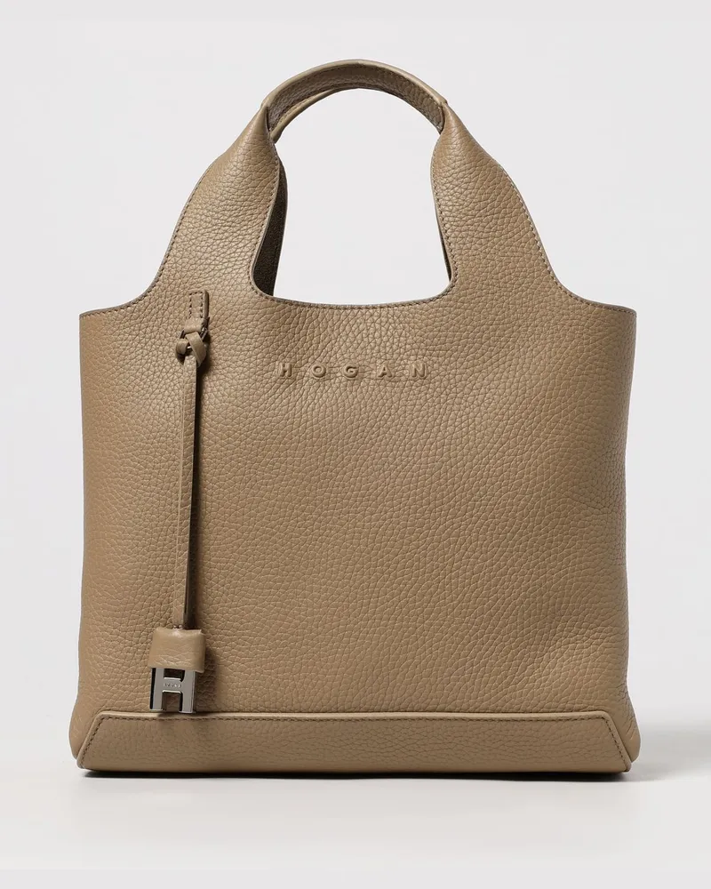 Hogan Schultertasche damen Camel