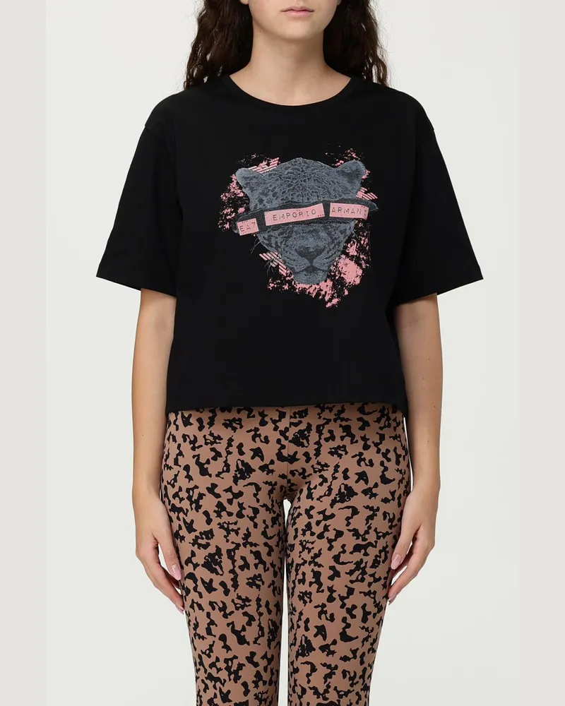 EA7 T-shirt damen Schwarz