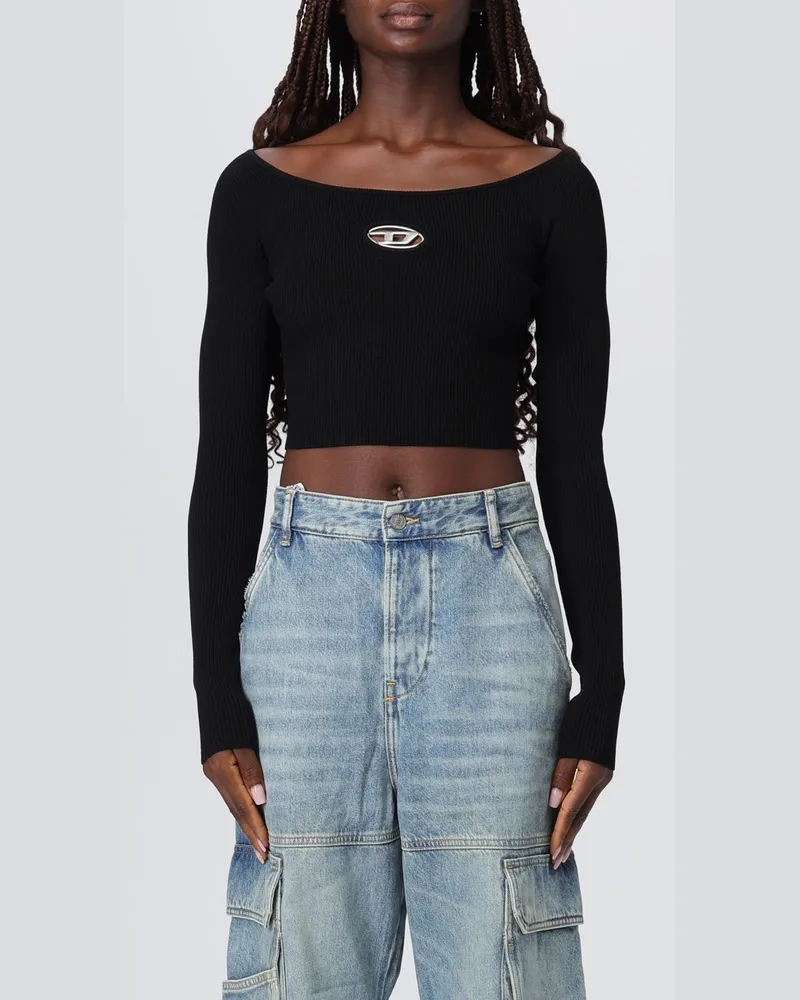 Diesel Pullover damen Schwarz