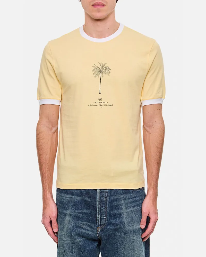Jacquemus T-shirt herren Gelb