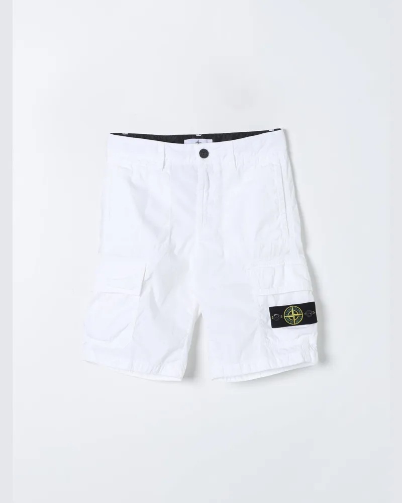 Stone Island Shorts kinder Weiß