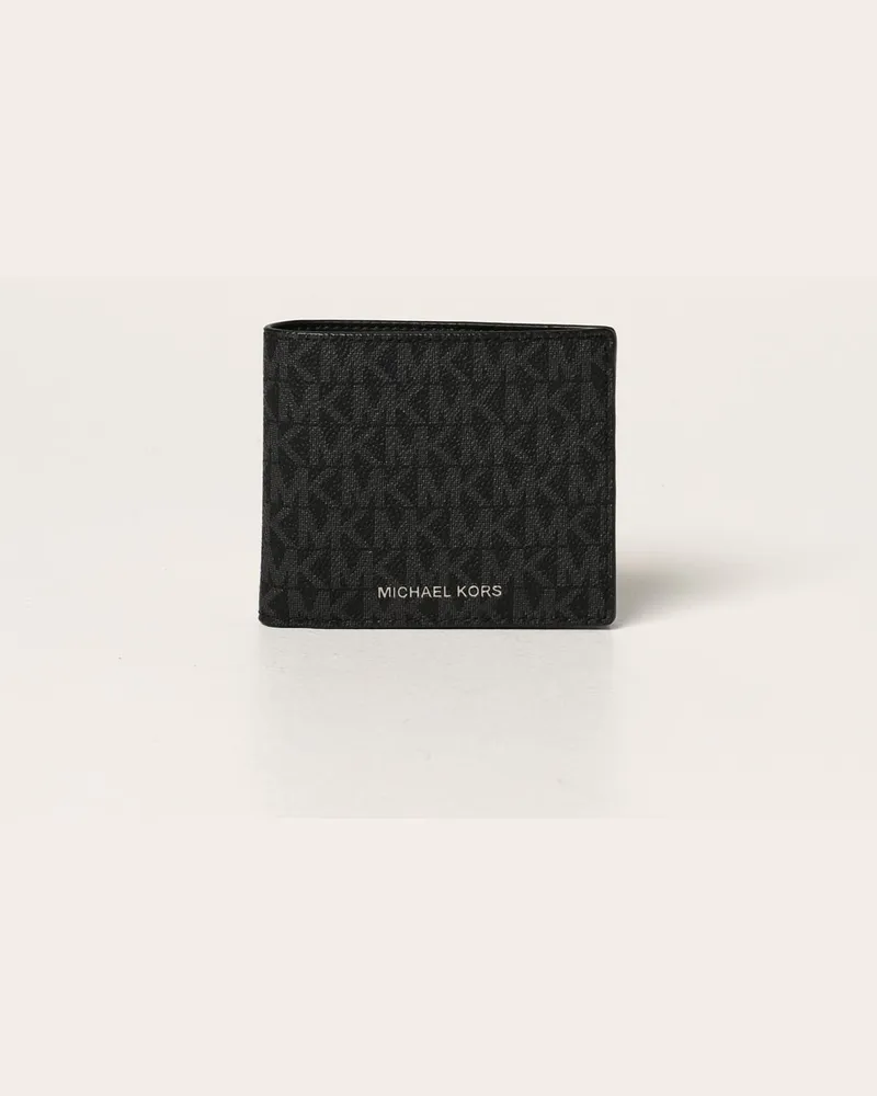 Michael Kors Herren Portmonnaie Schwarz