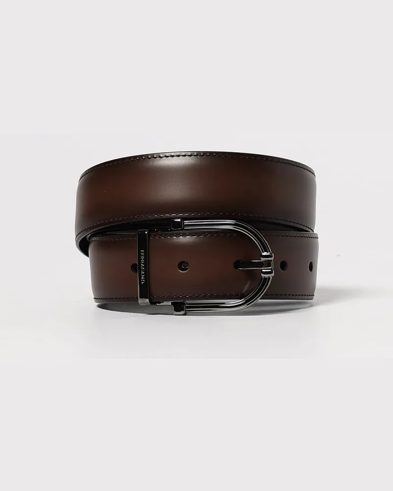 Ferragamo Grtel herren Camel