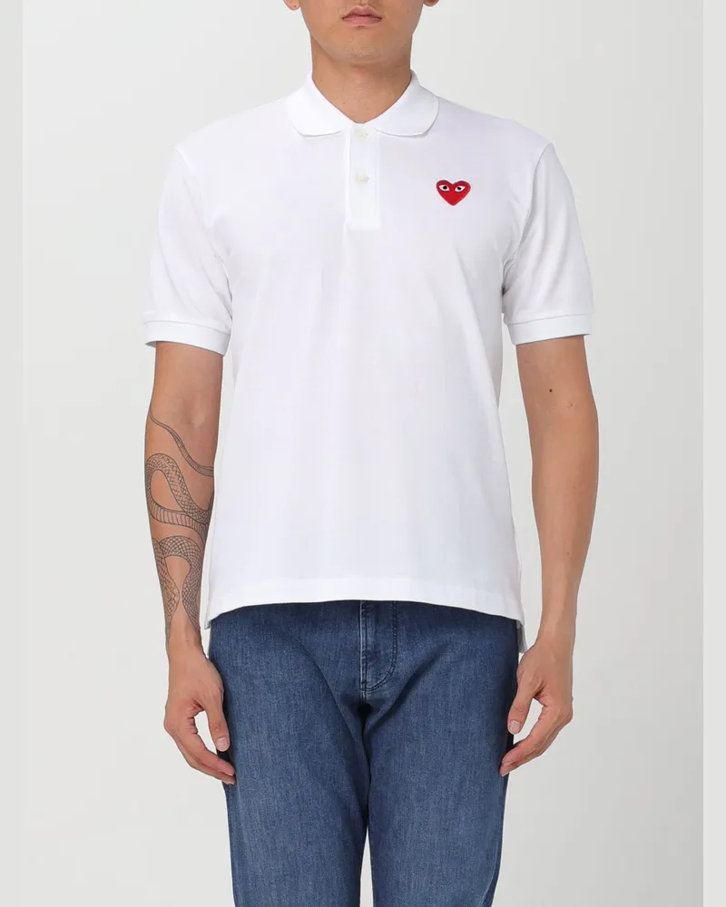 Comme des Garçons Polo herren Weiß
