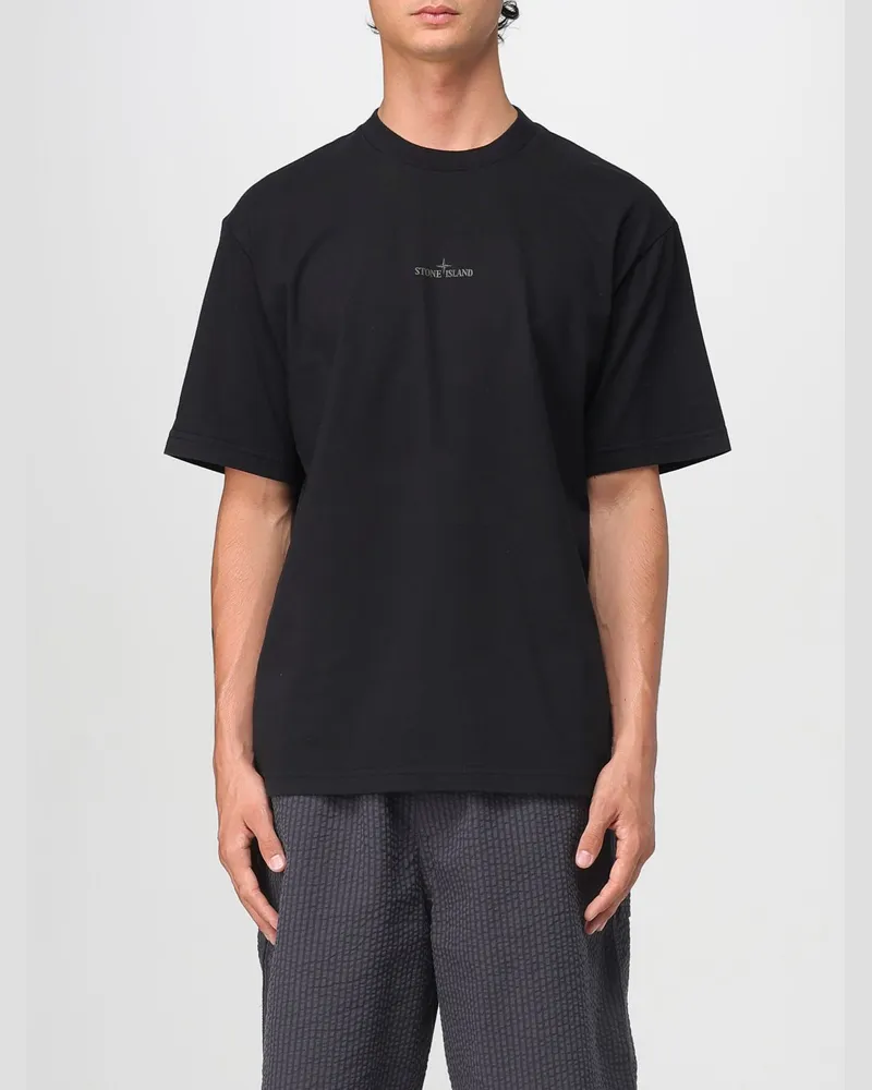 Stone Island Polo herren Schwarz