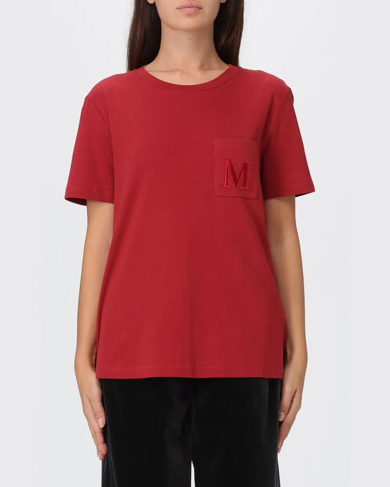 Max Mara T-shirt damen Max Mara Rot