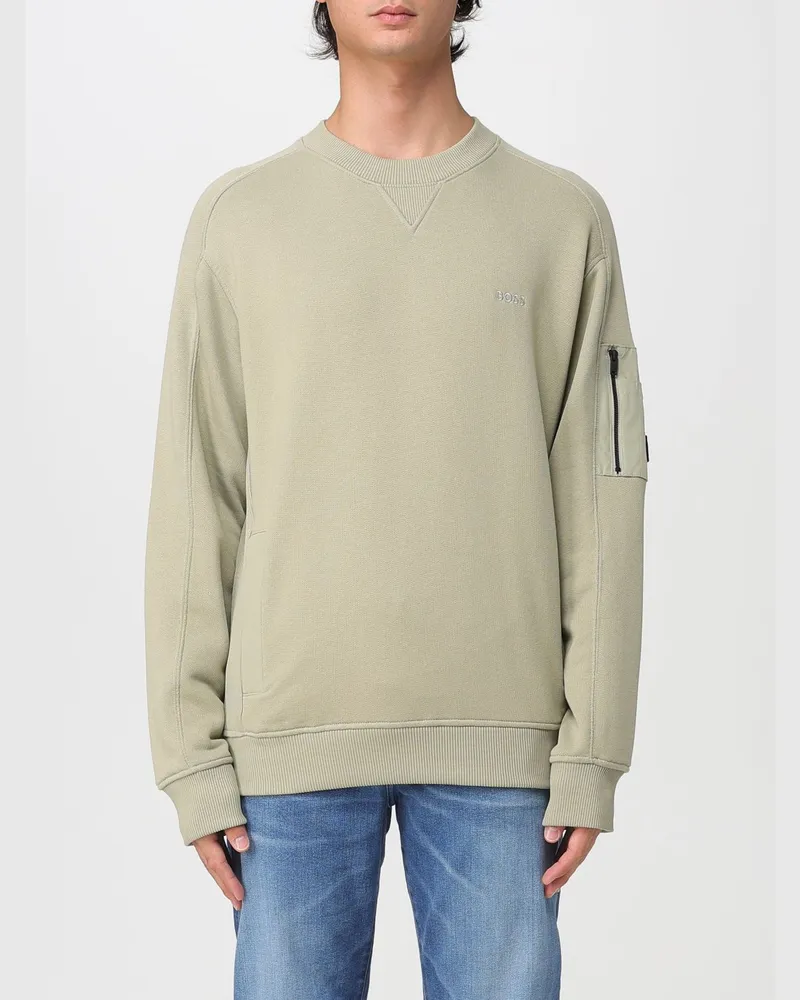 HUGO BOSS Sweatshirt herren Grün