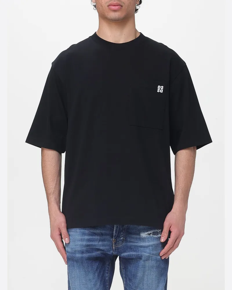 Dsquared2 T-shirt herren Schwarz