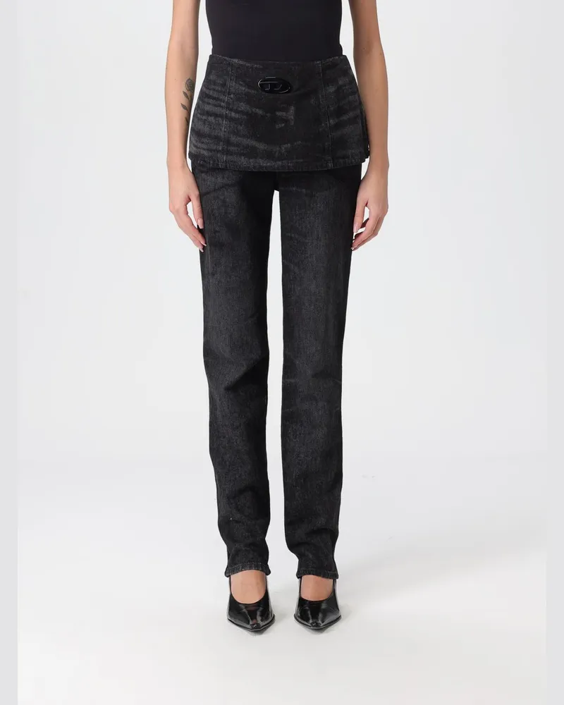 Diesel Hose damen Schwarz