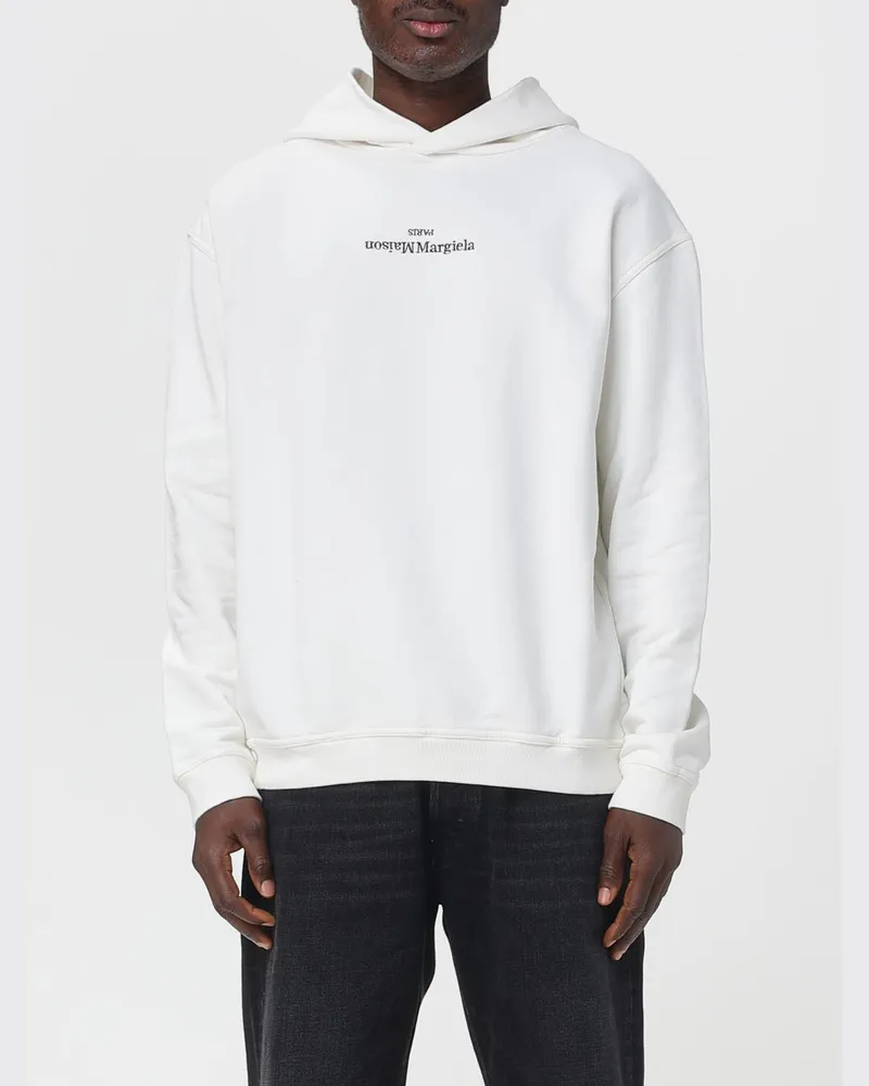 Maison Margiela Sweatshirt herren Weiß