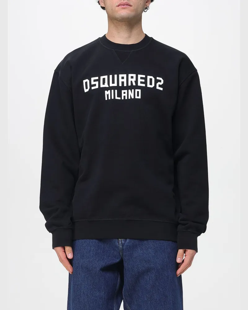 Dsquared2 Sweatshirt herren Schwarz