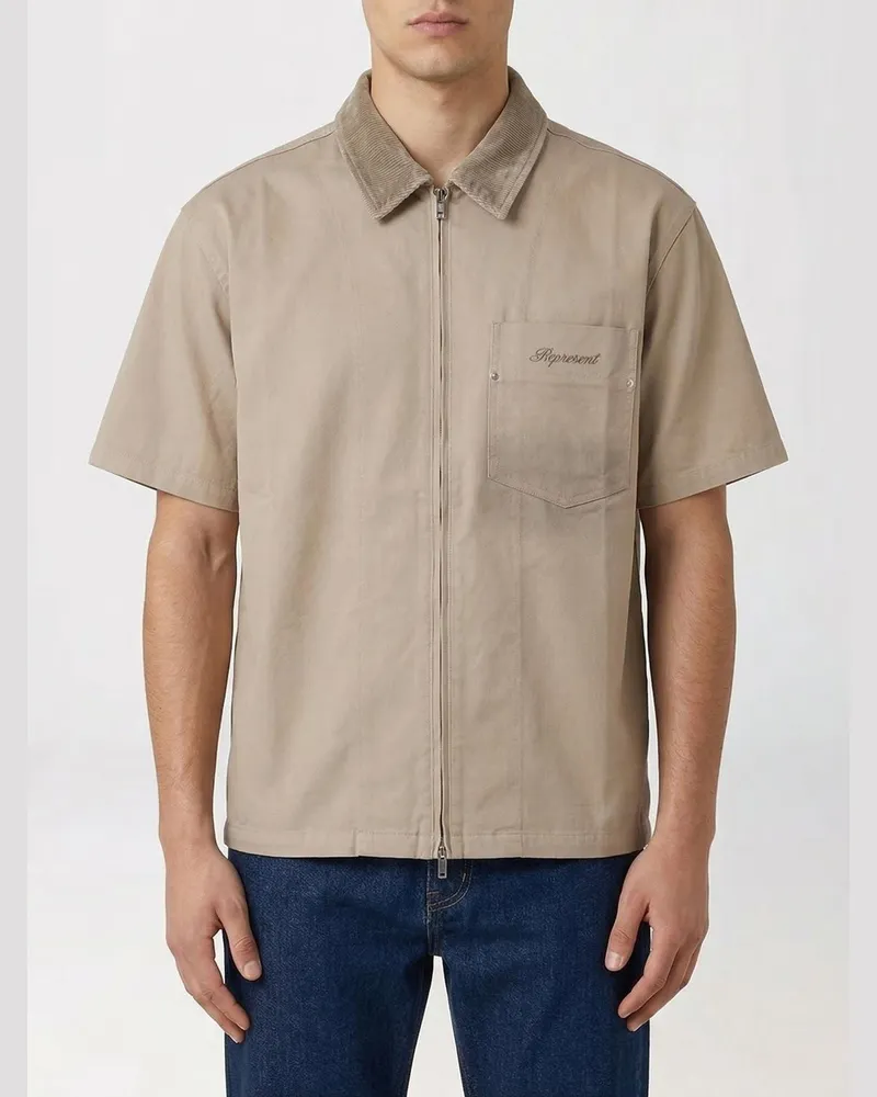 REPRESENT T-shirt herren Kaki