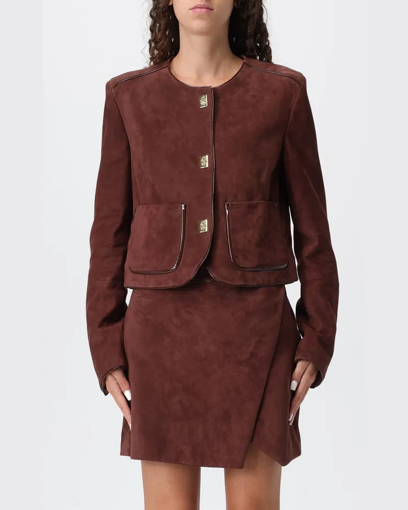 Elisabetta Franchi Jacke damen Braun