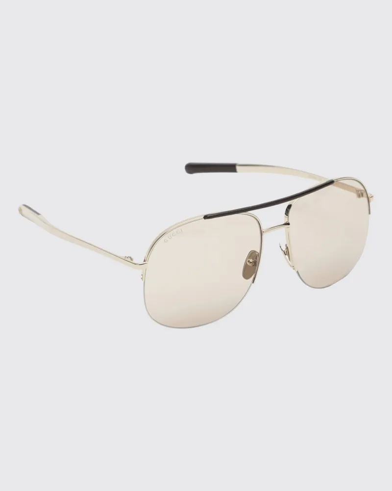 Gucci Sonnenbrille damen Gold