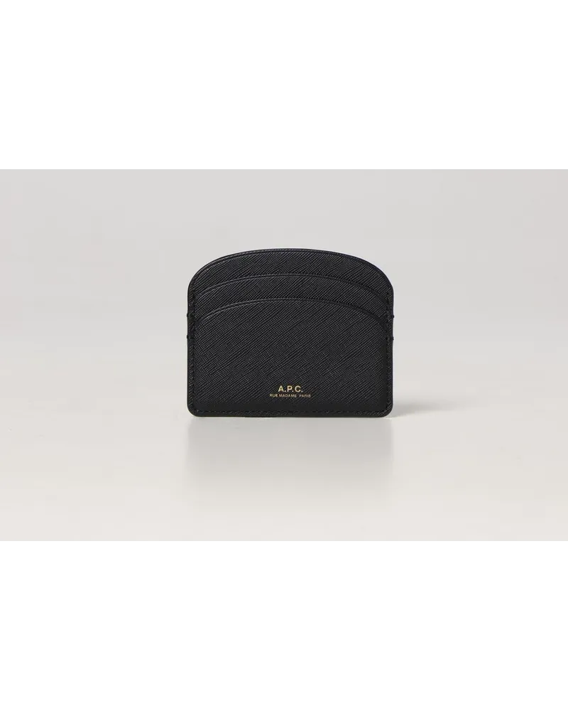 A.P.C. Portmonnaie herren Schwarz