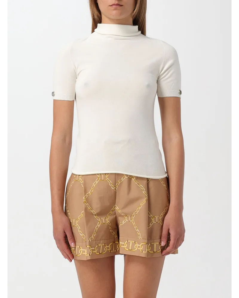 Twin-Set Top damen Weiß