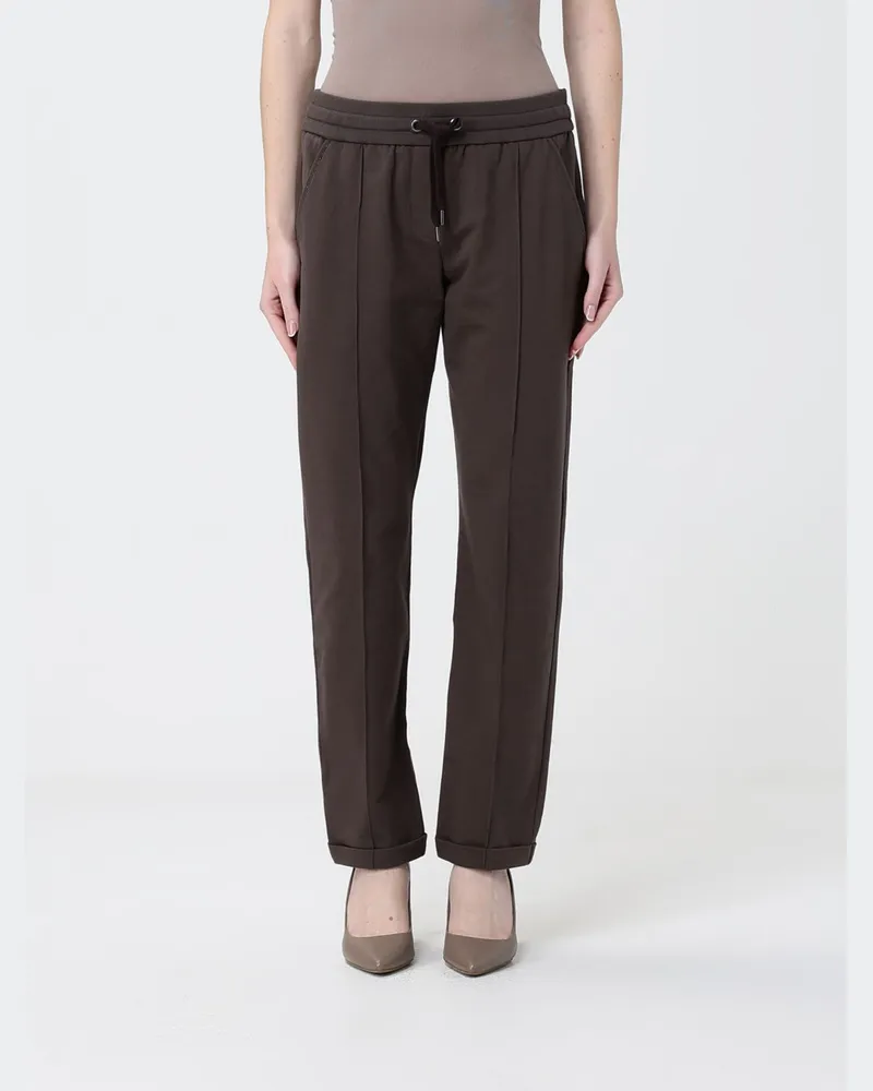 Brunello Cucinelli Hose damen Braun