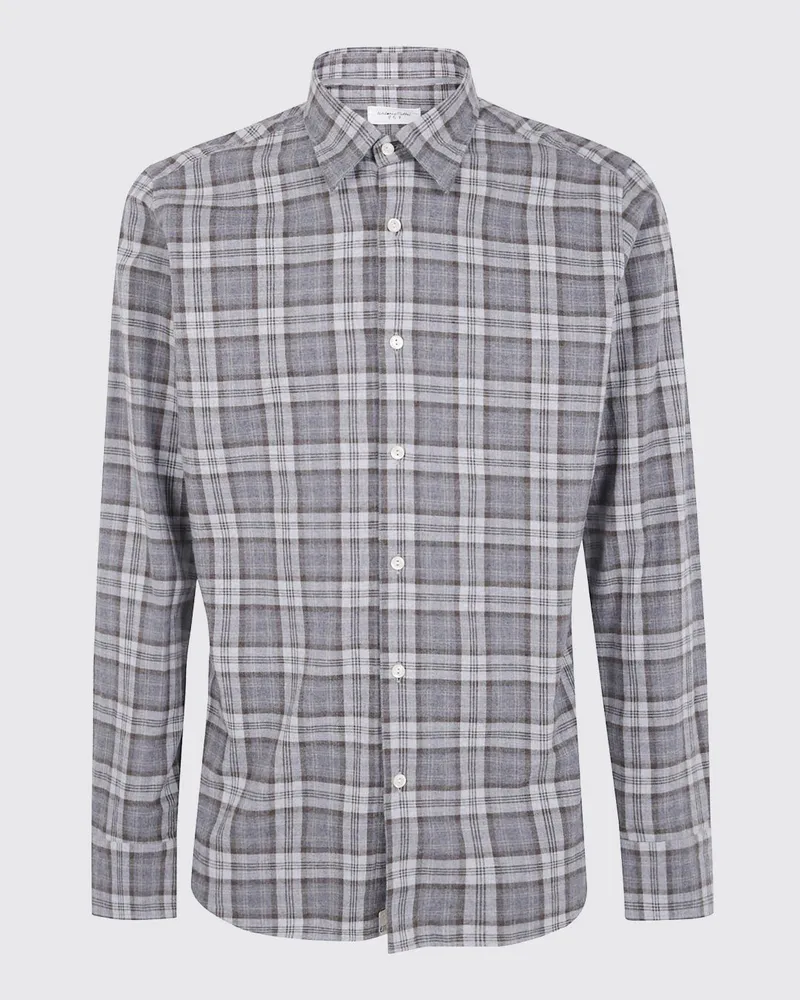 Tintoria Mattei Hemd herren Charcoal