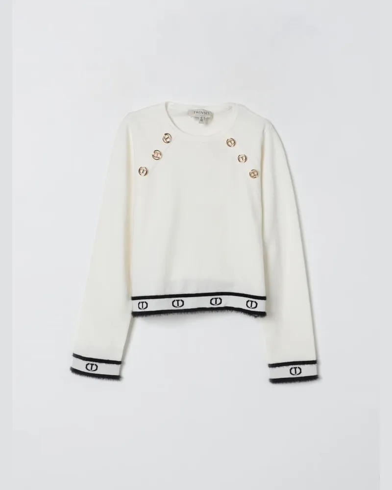 Twin-Set Pullover kinder Weiß