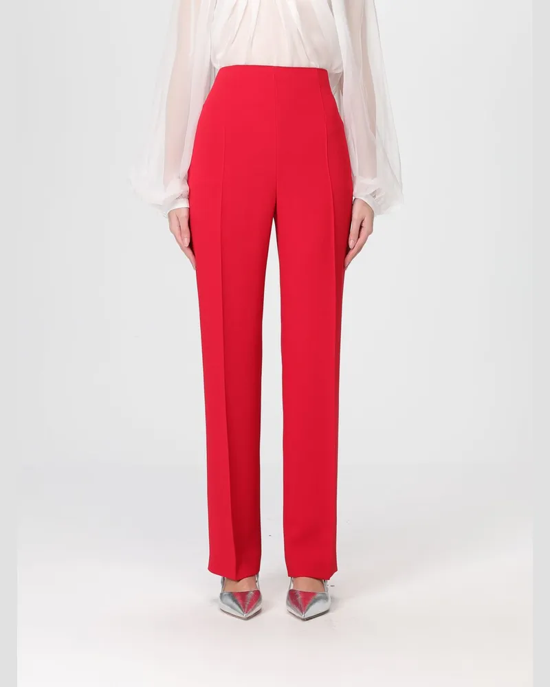 Alberta Ferretti Hose damen Rot