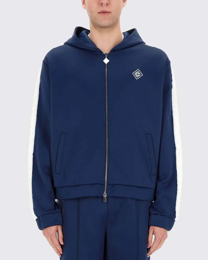 Casablanca Paris Sweatshirt herren Blau