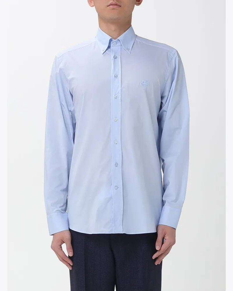 Etro T-shirt herren Hellblau