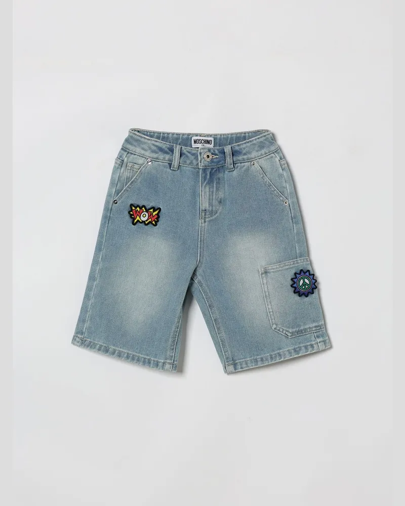 Moschino Shorts kinder Himmelblau