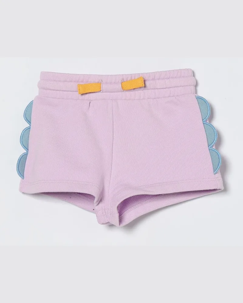 Stella McCartney Kids Shorts kinder Violett