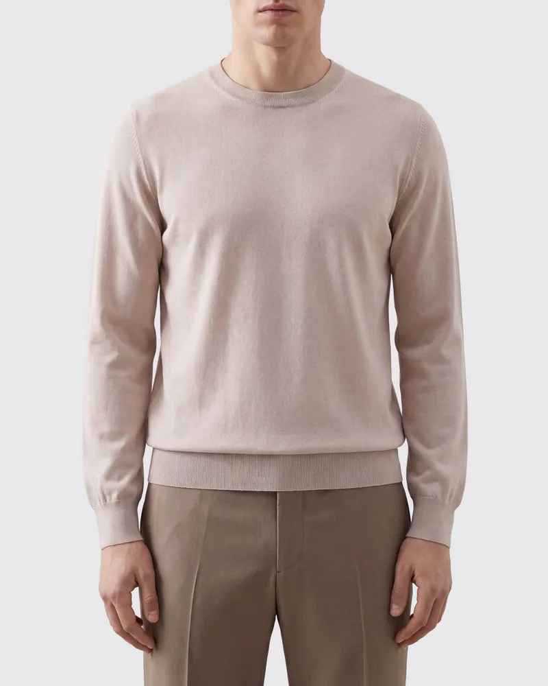 Brunello Cucinelli Rundhalspullover aus Baumwolle Earth
