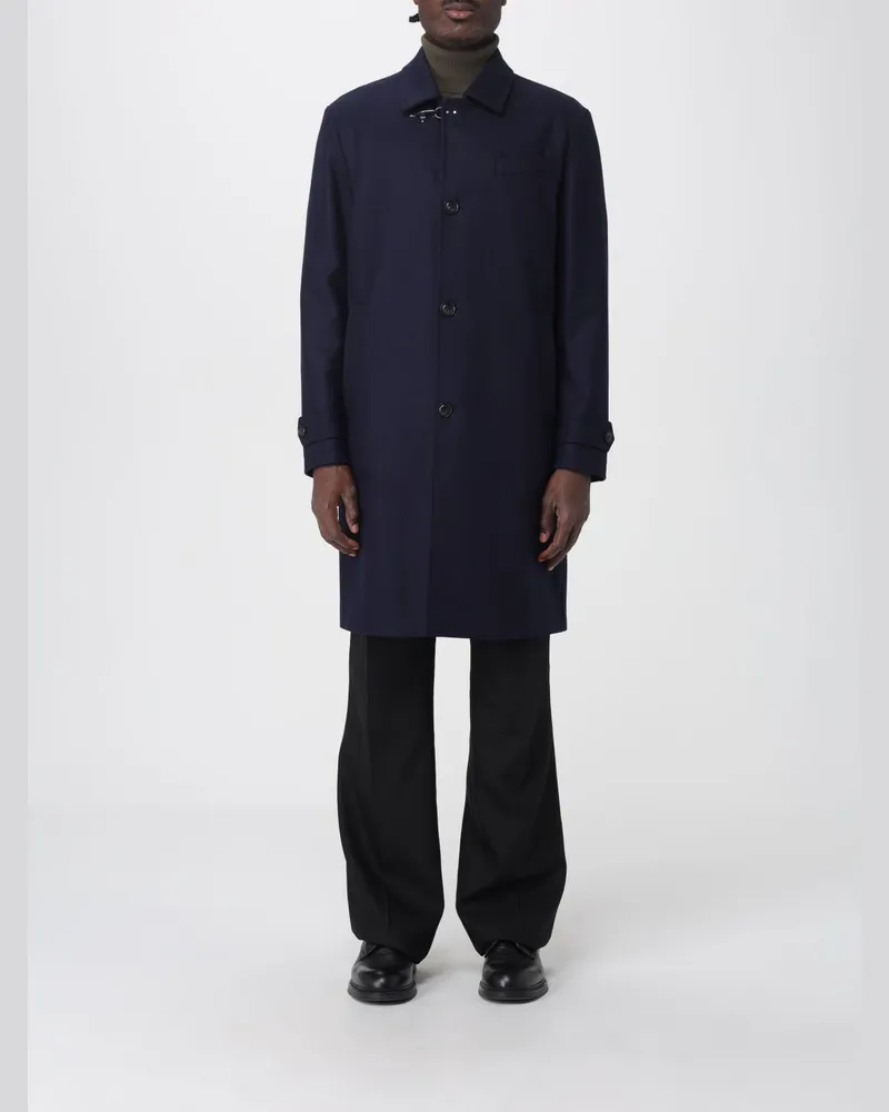 Fay Mantel herren Blau
