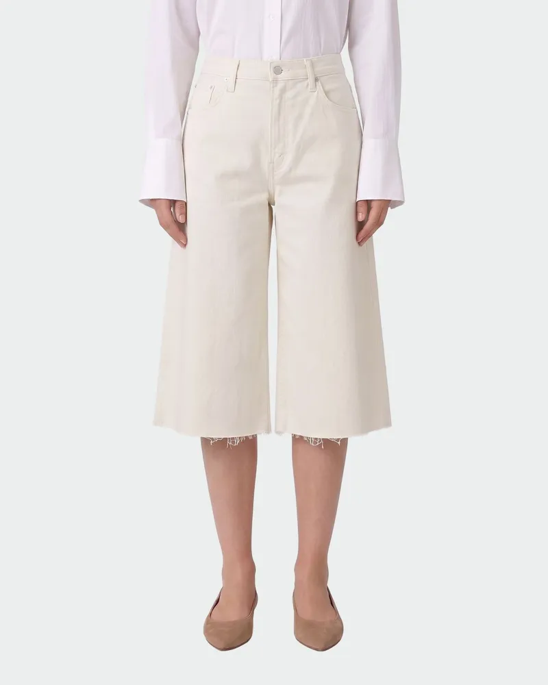 Mother Shorts damen Weiß